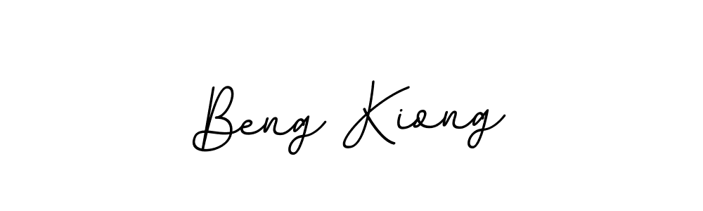 This is the best signature style for the Beng Kiong name. Also you like these signature font (BallpointsItalic-DORy9). Mix name signature. Beng Kiong signature style 11 images and pictures png