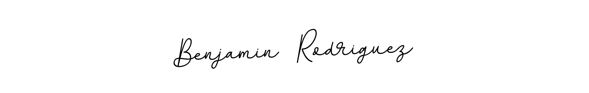 How to make Benjamin  Rodriguez name signature. Use BallpointsItalic-DORy9 style for creating short signs online. This is the latest handwritten sign. Benjamin  Rodriguez signature style 11 images and pictures png