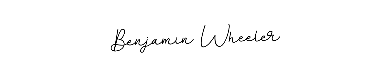 The best way (BallpointsItalic-DORy9) to make a short signature is to pick only two or three words in your name. The name Benjamin Wheeler include a total of six letters. For converting this name. Benjamin Wheeler signature style 11 images and pictures png