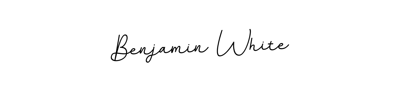 Here are the top 10 professional signature styles for the name Benjamin White. These are the best autograph styles you can use for your name. Benjamin White signature style 11 images and pictures png