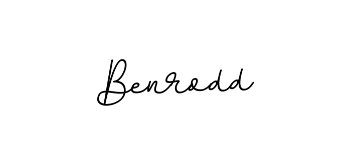 How to make Benrodd name signature. Use BallpointsItalic-DORy9 style for creating short signs online. This is the latest handwritten sign. Benrodd signature style 11 images and pictures png