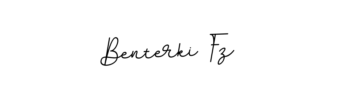 You can use this online signature creator to create a handwritten signature for the name Benterki Fz. This is the best online autograph maker. Benterki Fz signature style 11 images and pictures png