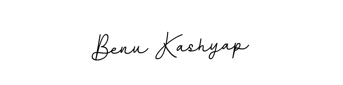 Use a signature maker to create a handwritten signature online. With this signature software, you can design (BallpointsItalic-DORy9) your own signature for name Benu Kashyap. Benu Kashyap signature style 11 images and pictures png