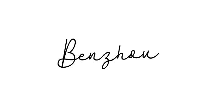 How to make Benzhou signature? BallpointsItalic-DORy9 is a professional autograph style. Create handwritten signature for Benzhou name. Benzhou signature style 11 images and pictures png