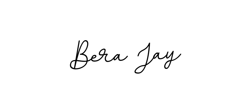 The best way (BallpointsItalic-DORy9) to make a short signature is to pick only two or three words in your name. The name Bera Jay include a total of six letters. For converting this name. Bera Jay signature style 11 images and pictures png