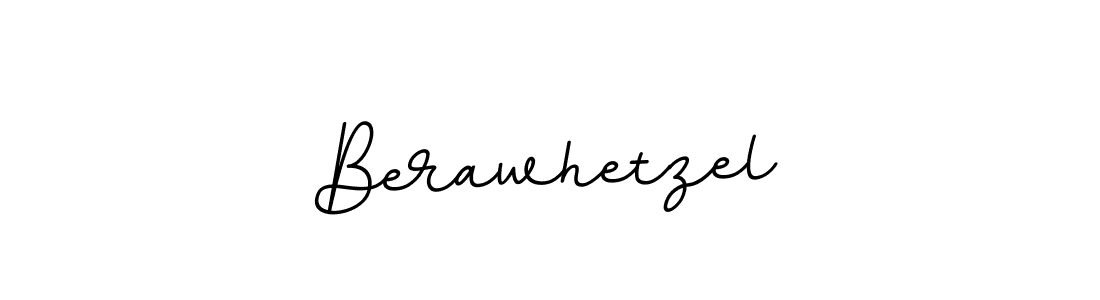 Create a beautiful signature design for name Berawhetzel. With this signature (BallpointsItalic-DORy9) fonts, you can make a handwritten signature for free. Berawhetzel signature style 11 images and pictures png
