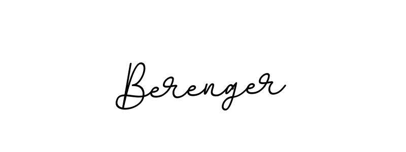 How to make Berenger name signature. Use BallpointsItalic-DORy9 style for creating short signs online. This is the latest handwritten sign. Berenger signature style 11 images and pictures png