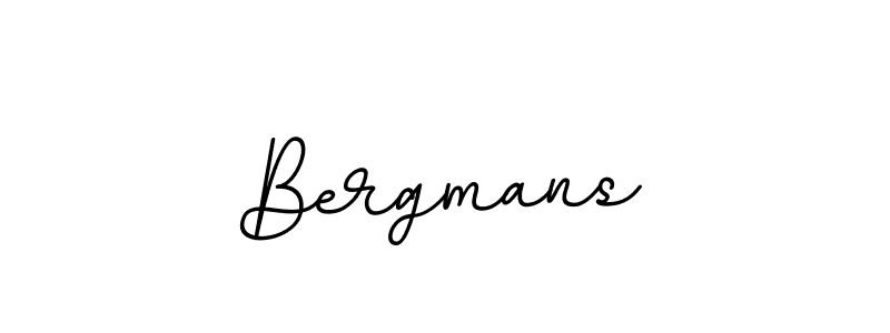 BallpointsItalic-DORy9 is a professional signature style that is perfect for those who want to add a touch of class to their signature. It is also a great choice for those who want to make their signature more unique. Get Bergmans name to fancy signature for free. Bergmans signature style 11 images and pictures png