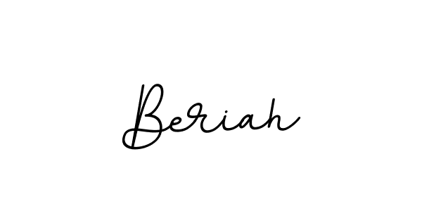 Make a beautiful signature design for name Beriah. Use this online signature maker to create a handwritten signature for free. Beriah signature style 11 images and pictures png