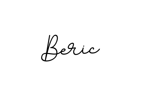 How to make Beric name signature. Use BallpointsItalic-DORy9 style for creating short signs online. This is the latest handwritten sign. Beric signature style 11 images and pictures png