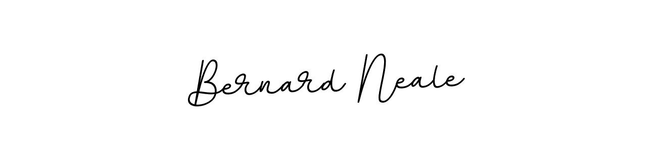 Create a beautiful signature design for name Bernard Neale. With this signature (BallpointsItalic-DORy9) fonts, you can make a handwritten signature for free. Bernard Neale signature style 11 images and pictures png