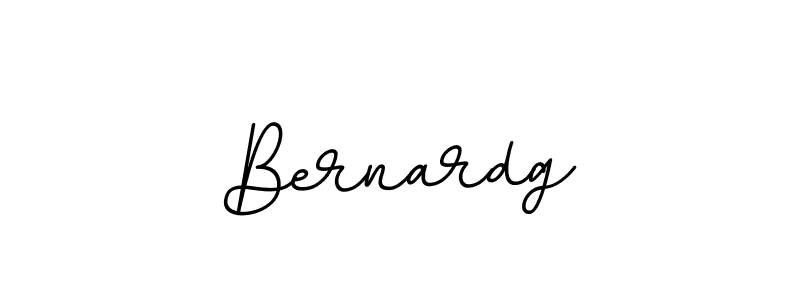 Design your own signature with our free online signature maker. With this signature software, you can create a handwritten (BallpointsItalic-DORy9) signature for name Bernardg. Bernardg signature style 11 images and pictures png