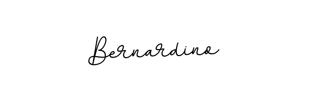 How to make Bernardino name signature. Use BallpointsItalic-DORy9 style for creating short signs online. This is the latest handwritten sign. Bernardino signature style 11 images and pictures png