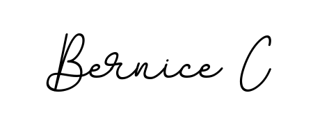 The best way (BallpointsItalic-DORy9) to make a short signature is to pick only two or three words in your name. For converting this name Bernice C. Bernice C signature style 11 images and pictures png