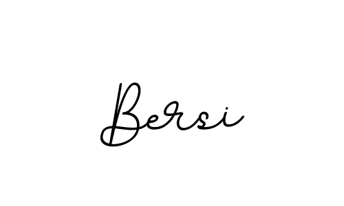 Make a beautiful signature design for name Bersi. With this signature (BallpointsItalic-DORy9) style, you can create a handwritten signature for free. Bersi signature style 11 images and pictures png