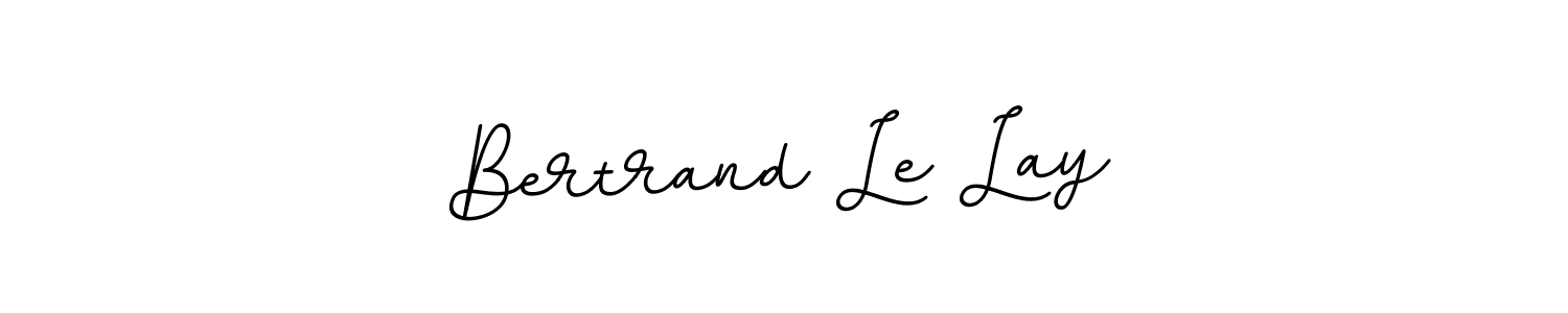 Make a beautiful signature design for name Bertrand Le Lay. Use this online signature maker to create a handwritten signature for free. Bertrand Le Lay signature style 11 images and pictures png