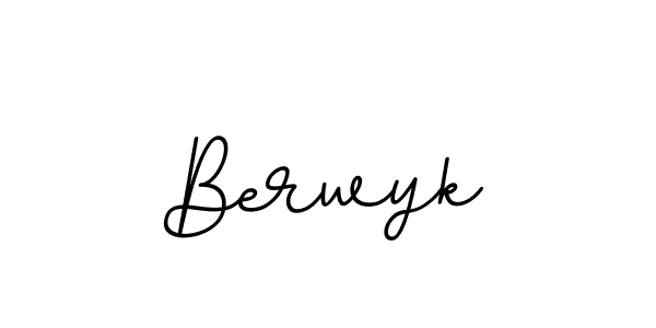 Also You can easily find your signature by using the search form. We will create Berwyk name handwritten signature images for you free of cost using BallpointsItalic-DORy9 sign style. Berwyk signature style 11 images and pictures png