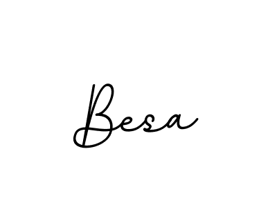 Create a beautiful signature design for name Besa. With this signature (BallpointsItalic-DORy9) fonts, you can make a handwritten signature for free. Besa signature style 11 images and pictures png