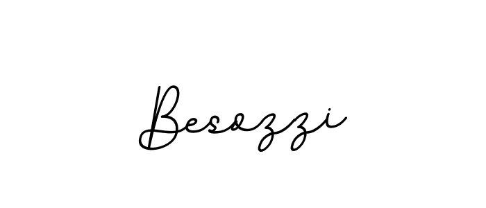 You should practise on your own different ways (BallpointsItalic-DORy9) to write your name (Besozzi) in signature. don't let someone else do it for you. Besozzi signature style 11 images and pictures png