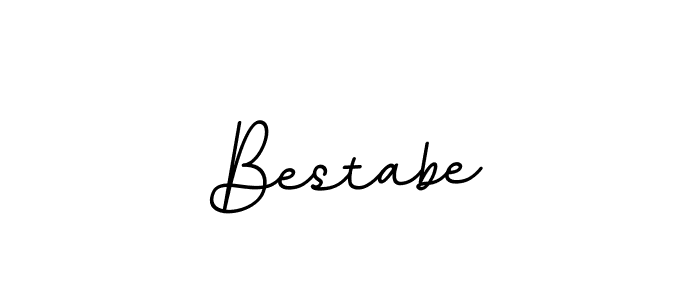 Design your own signature with our free online signature maker. With this signature software, you can create a handwritten (BallpointsItalic-DORy9) signature for name Bestabe. Bestabe signature style 11 images and pictures png