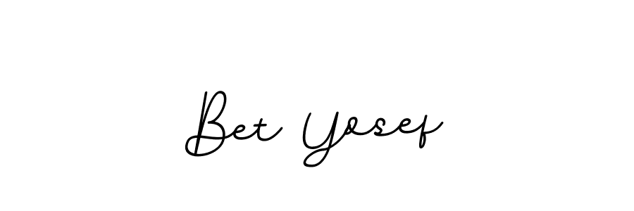 How to make Bet Yosef name signature. Use BallpointsItalic-DORy9 style for creating short signs online. This is the latest handwritten sign. Bet Yosef signature style 11 images and pictures png