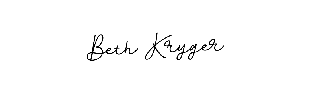 The best way (BallpointsItalic-DORy9) to make a short signature is to pick only two or three words in your name. The name Beth Kryger include a total of six letters. For converting this name. Beth Kryger signature style 11 images and pictures png