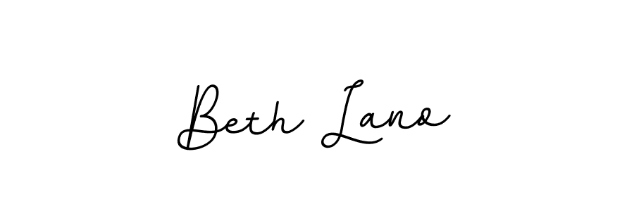 Make a beautiful signature design for name Beth Lano. Use this online signature maker to create a handwritten signature for free. Beth Lano signature style 11 images and pictures png