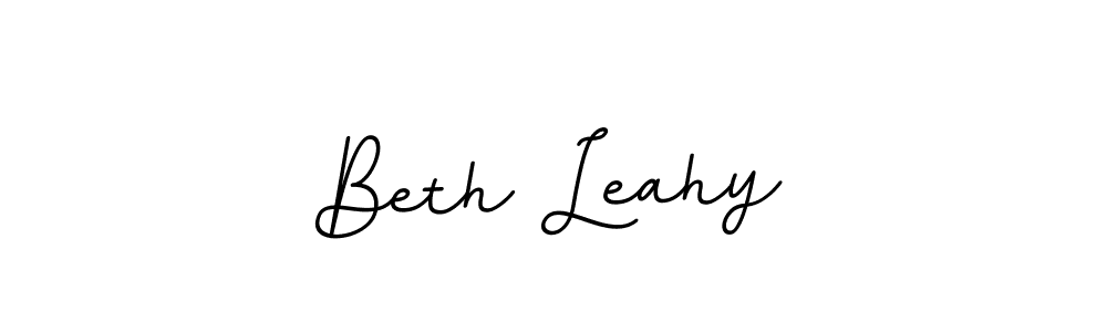 It looks lik you need a new signature style for name Beth Leahy. Design unique handwritten (BallpointsItalic-DORy9) signature with our free signature maker in just a few clicks. Beth Leahy signature style 11 images and pictures png