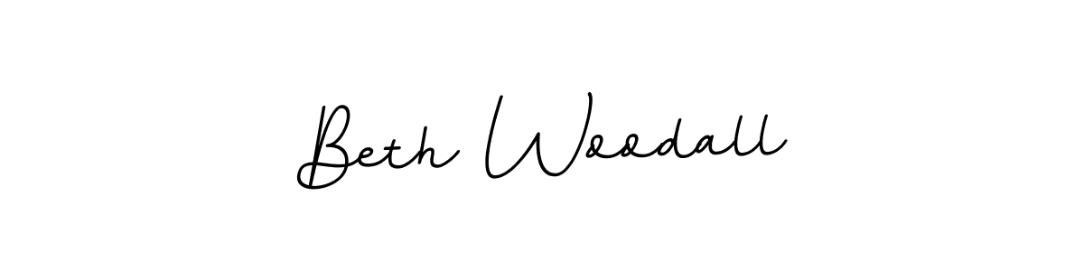 You should practise on your own different ways (BallpointsItalic-DORy9) to write your name (Beth Woodall) in signature. don't let someone else do it for you. Beth Woodall signature style 11 images and pictures png