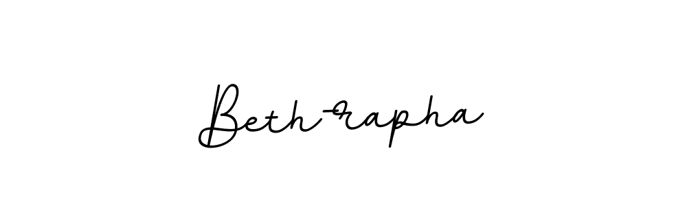 Design your own signature with our free online signature maker. With this signature software, you can create a handwritten (BallpointsItalic-DORy9) signature for name Beth-rapha. Beth-rapha signature style 11 images and pictures png