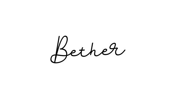 It looks lik you need a new signature style for name Bether. Design unique handwritten (BallpointsItalic-DORy9) signature with our free signature maker in just a few clicks. Bether signature style 11 images and pictures png