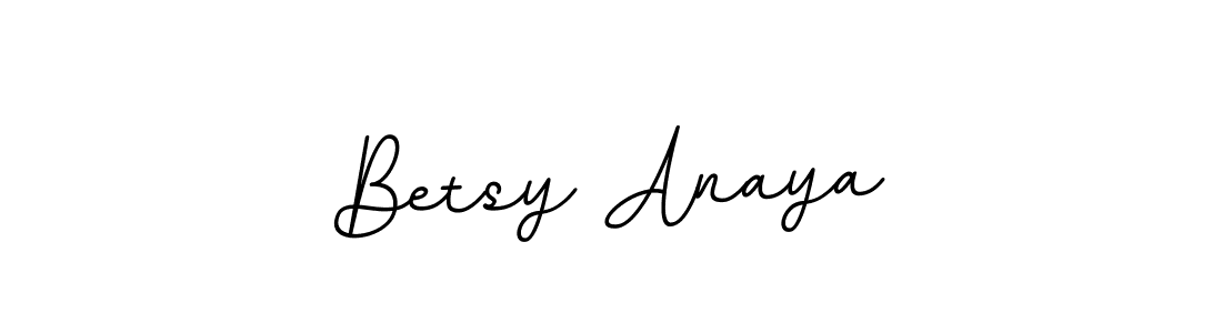 You should practise on your own different ways (BallpointsItalic-DORy9) to write your name (Betsy Anaya) in signature. don't let someone else do it for you. Betsy Anaya signature style 11 images and pictures png