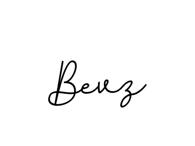 How to make Bevz name signature. Use BallpointsItalic-DORy9 style for creating short signs online. This is the latest handwritten sign. Bevz signature style 11 images and pictures png