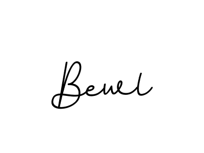 Create a beautiful signature design for name Bewl. With this signature (BallpointsItalic-DORy9) fonts, you can make a handwritten signature for free. Bewl signature style 11 images and pictures png