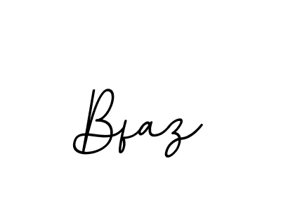 Use a signature maker to create a handwritten signature online. With this signature software, you can design (BallpointsItalic-DORy9) your own signature for name Bfaz. Bfaz signature style 11 images and pictures png