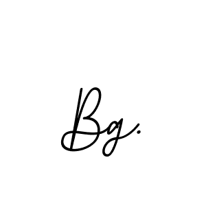 Design your own signature with our free online signature maker. With this signature software, you can create a handwritten (BallpointsItalic-DORy9) signature for name Bg.. Bg. signature style 11 images and pictures png