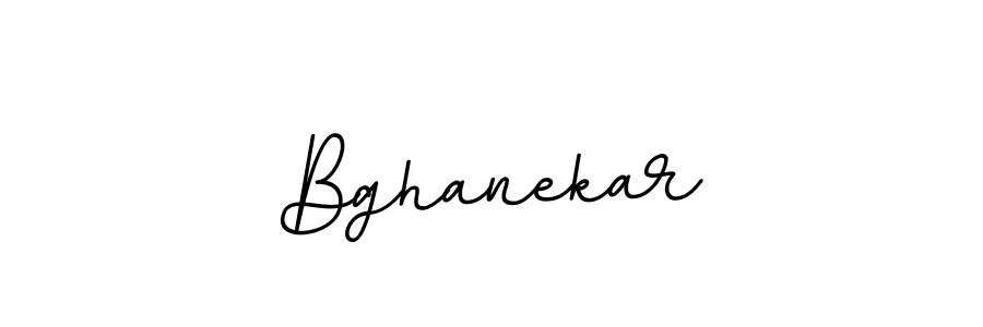 How to make Bghanekar name signature. Use BallpointsItalic-DORy9 style for creating short signs online. This is the latest handwritten sign. Bghanekar signature style 11 images and pictures png