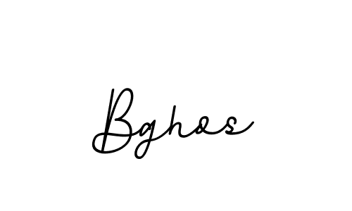 Use a signature maker to create a handwritten signature online. With this signature software, you can design (BallpointsItalic-DORy9) your own signature for name Bghos. Bghos signature style 11 images and pictures png