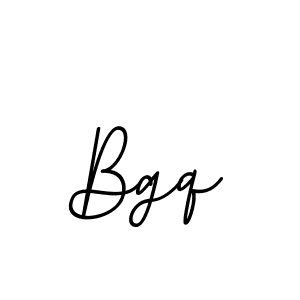 How to make Bgq name signature. Use BallpointsItalic-DORy9 style for creating short signs online. This is the latest handwritten sign. Bgq signature style 11 images and pictures png