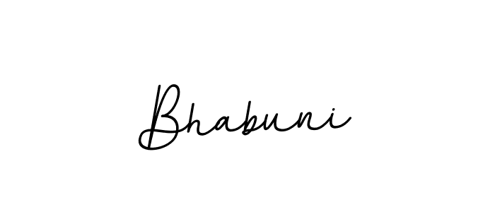 Bhabuni stylish signature style. Best Handwritten Sign (BallpointsItalic-DORy9) for my name. Handwritten Signature Collection Ideas for my name Bhabuni. Bhabuni signature style 11 images and pictures png