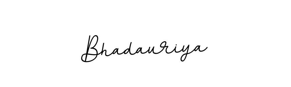 You should practise on your own different ways (BallpointsItalic-DORy9) to write your name (Bhadauriya) in signature. don't let someone else do it for you. Bhadauriya signature style 11 images and pictures png