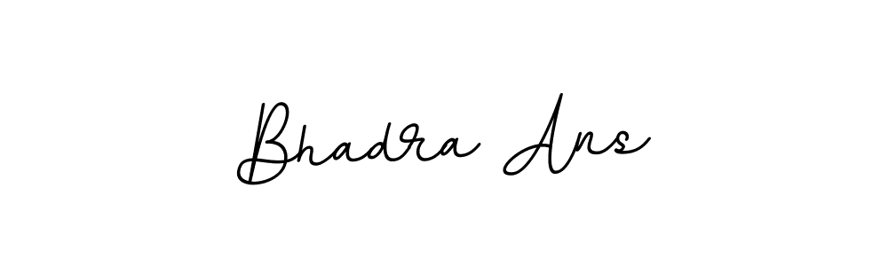 Make a beautiful signature design for name Bhadra Ans. Use this online signature maker to create a handwritten signature for free. Bhadra Ans signature style 11 images and pictures png