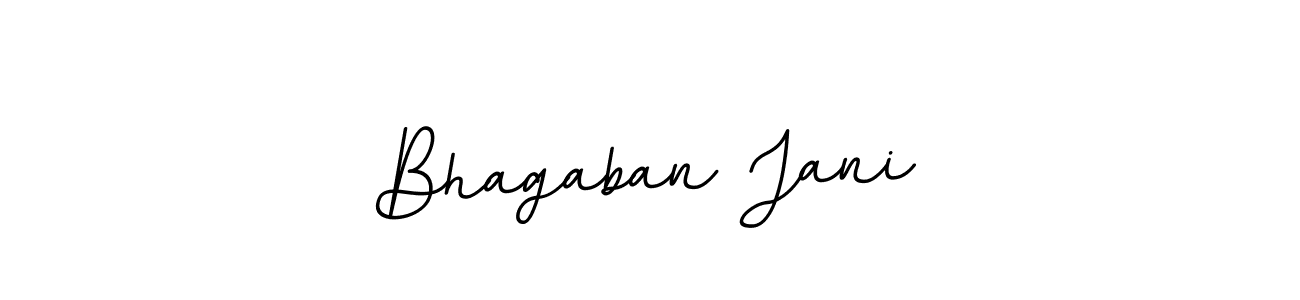 Bhagaban Jani stylish signature style. Best Handwritten Sign (BallpointsItalic-DORy9) for my name. Handwritten Signature Collection Ideas for my name Bhagaban Jani. Bhagaban Jani signature style 11 images and pictures png