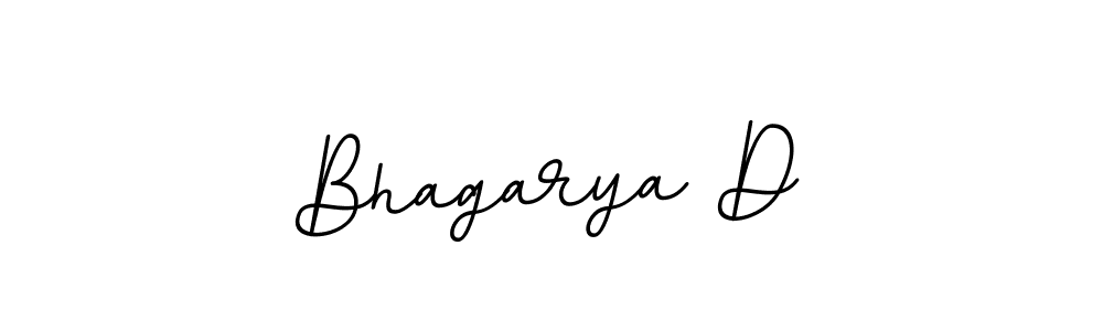 Bhagarya D stylish signature style. Best Handwritten Sign (BallpointsItalic-DORy9) for my name. Handwritten Signature Collection Ideas for my name Bhagarya D. Bhagarya D signature style 11 images and pictures png