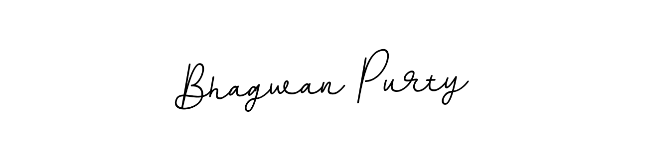 Bhagwan Purty stylish signature style. Best Handwritten Sign (BallpointsItalic-DORy9) for my name. Handwritten Signature Collection Ideas for my name Bhagwan Purty. Bhagwan Purty signature style 11 images and pictures png