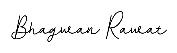 Master the art of signing with Bhagwan Rawat written in fluent BallpointsItalic-DORy9 script. A great template to practice and refine your handwriting. Bhagwan Rawat signature style 11 images and pictures png