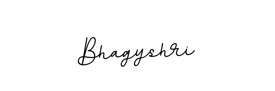 Make a beautiful signature design for name Bhagyshri. With this signature (BallpointsItalic-DORy9) style, you can create a handwritten signature for free. Bhagyshri signature style 11 images and pictures png