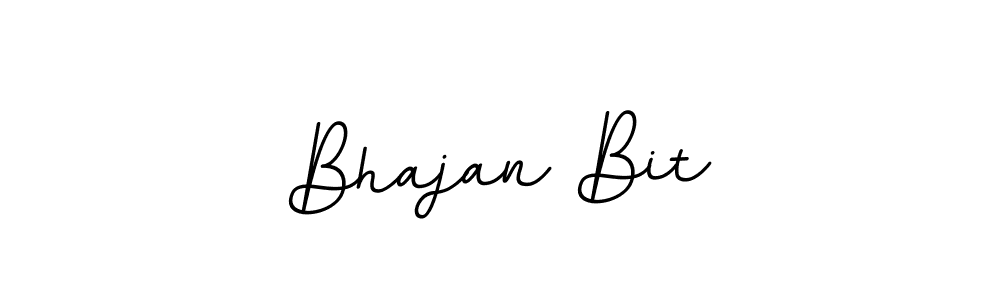 Make a beautiful signature design for name Bhajan Bit. With this signature (BallpointsItalic-DORy9) style, you can create a handwritten signature for free. Bhajan Bit signature style 11 images and pictures png