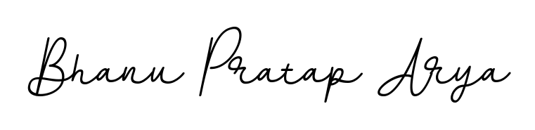 Style your name Bhanu Pratap Arya with confidence using BallpointsItalic-DORy9 signature design. Simple, elegant, and ready for immediate document use. Bhanu Pratap Arya signature style 11 images and pictures png