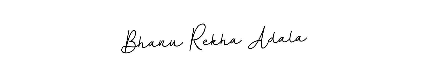 Bhanu Rekha Adala stylish signature style. Best Handwritten Sign (BallpointsItalic-DORy9) for my name. Handwritten Signature Collection Ideas for my name Bhanu Rekha Adala. Bhanu Rekha Adala signature style 11 images and pictures png